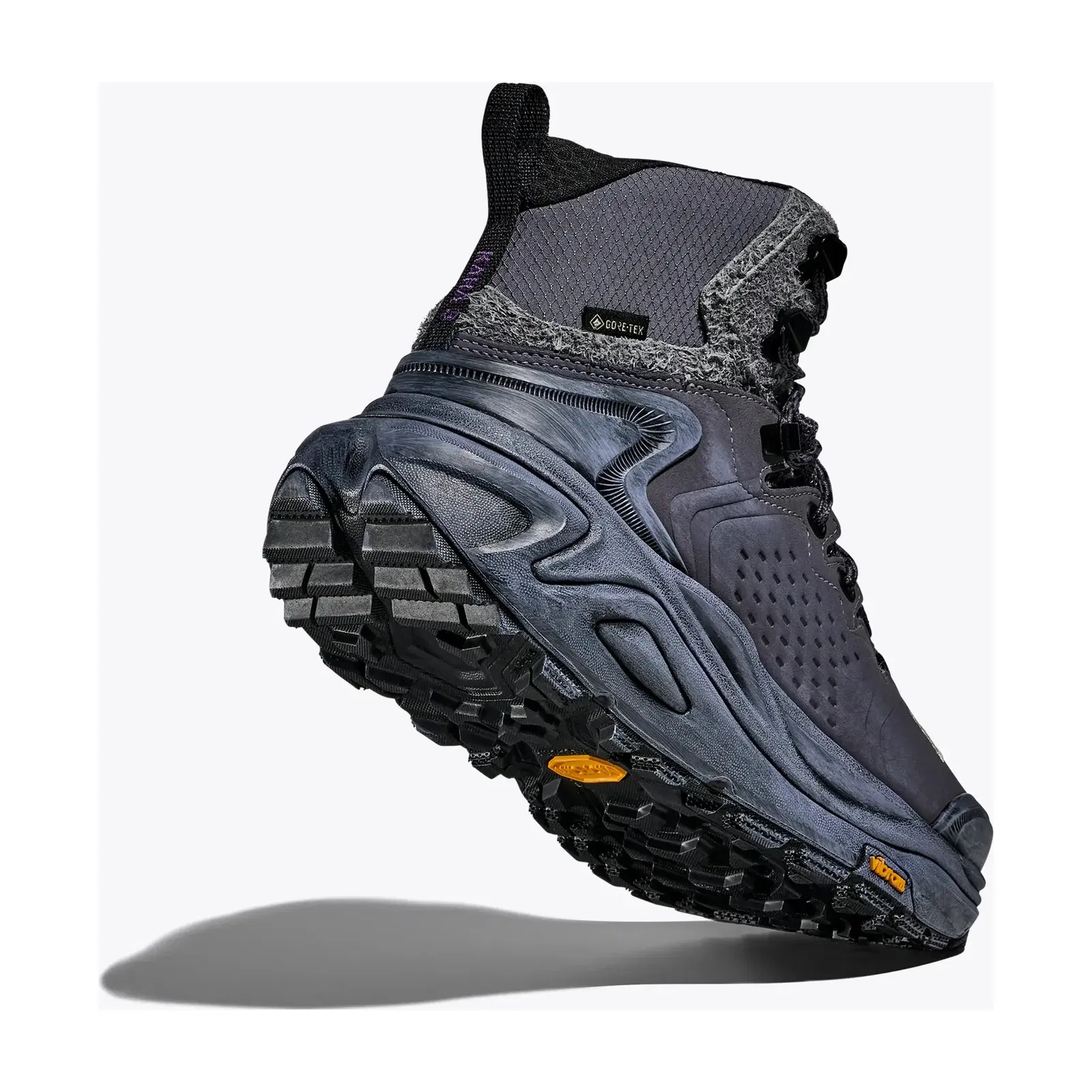 Hoka Elite Terrain System Kaha 3 Gtx Grey Skies Lilac Hydrangea