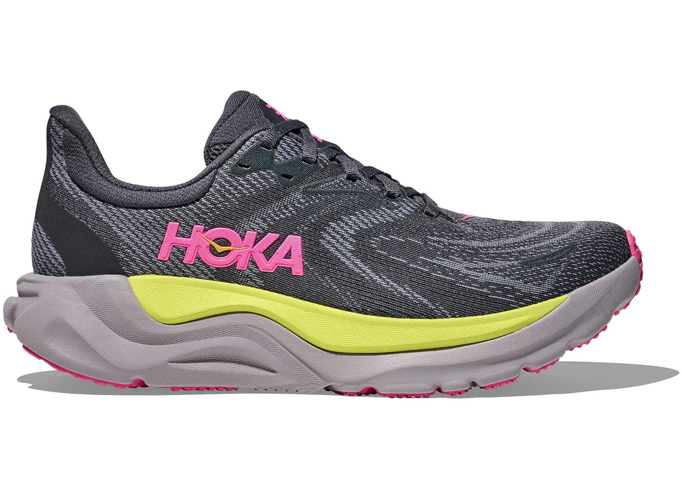 Hoka One One Arahi 8 Charcoal Grey Grey Skies Womens