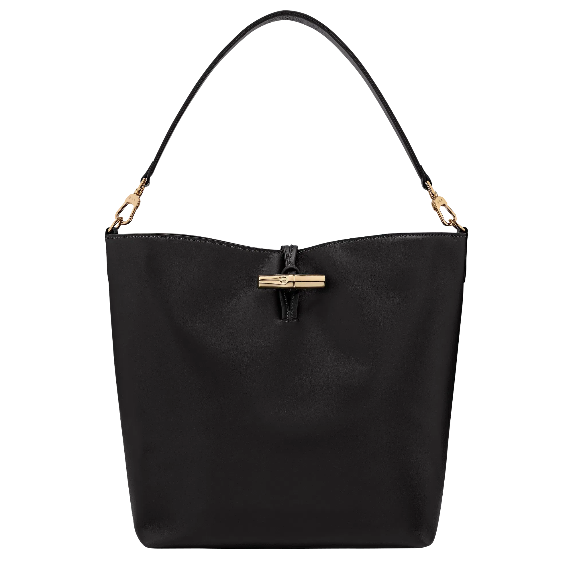Longchamp Le Roseau M Hobo bag Black