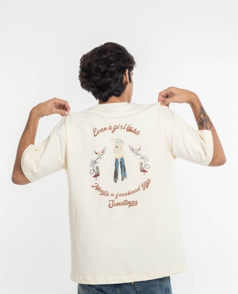 HAND EMBROIDERED T-SHIRT