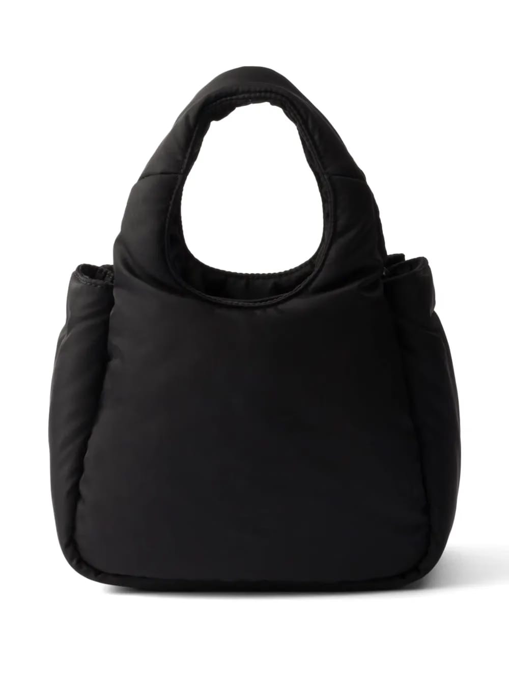 Re-Nylon bow-detail mini bag