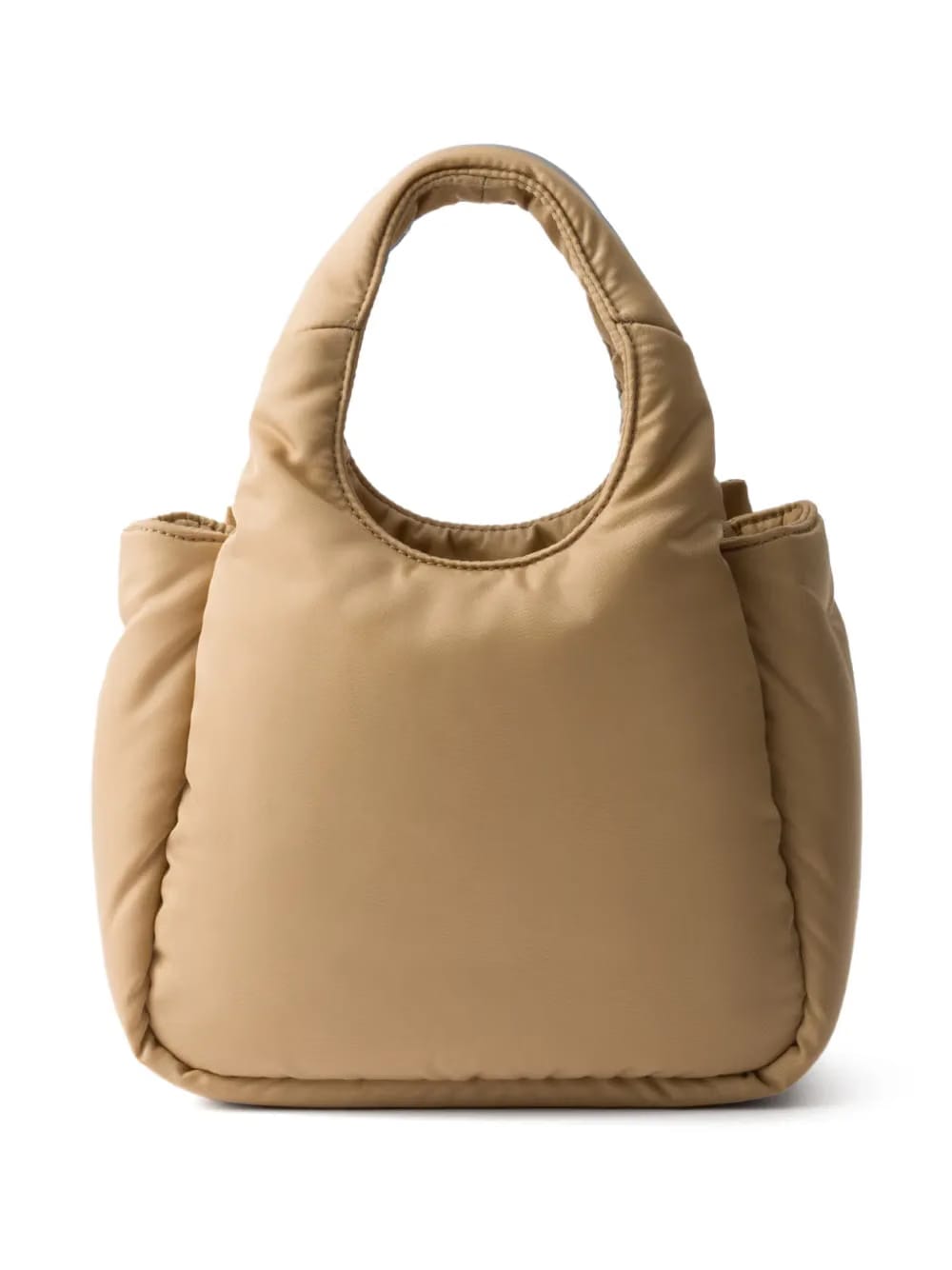 Re-Nylon bow-detail mini bag