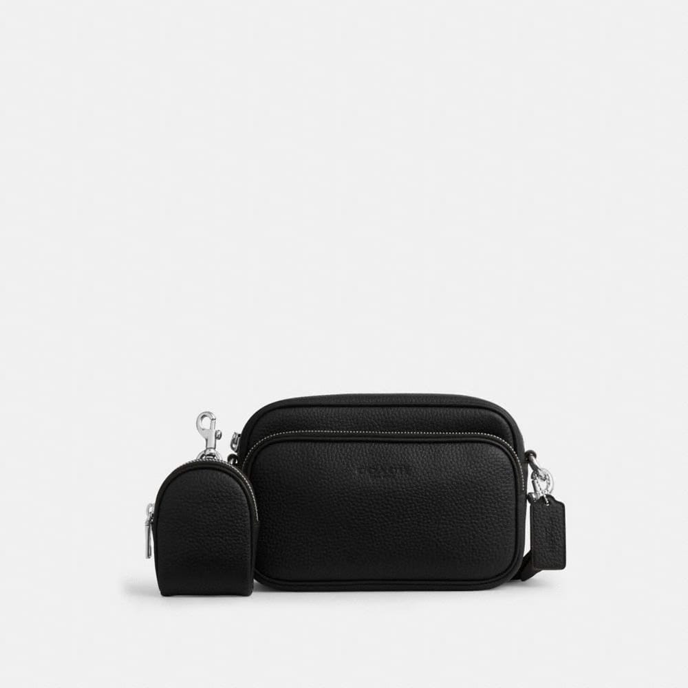 Coach Finlay Crossbody Bag Silver Black