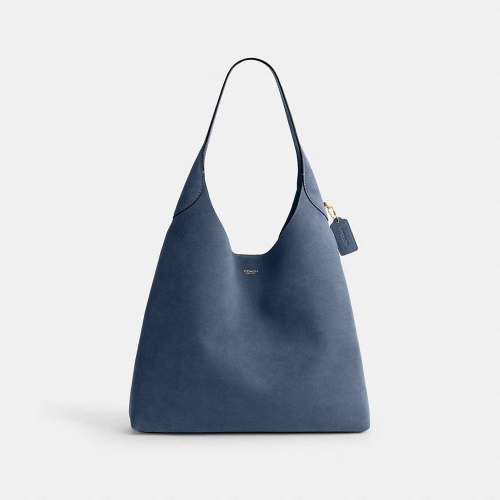 Coach Brooklyn Shoulder Bag 39 Brass Light Denim