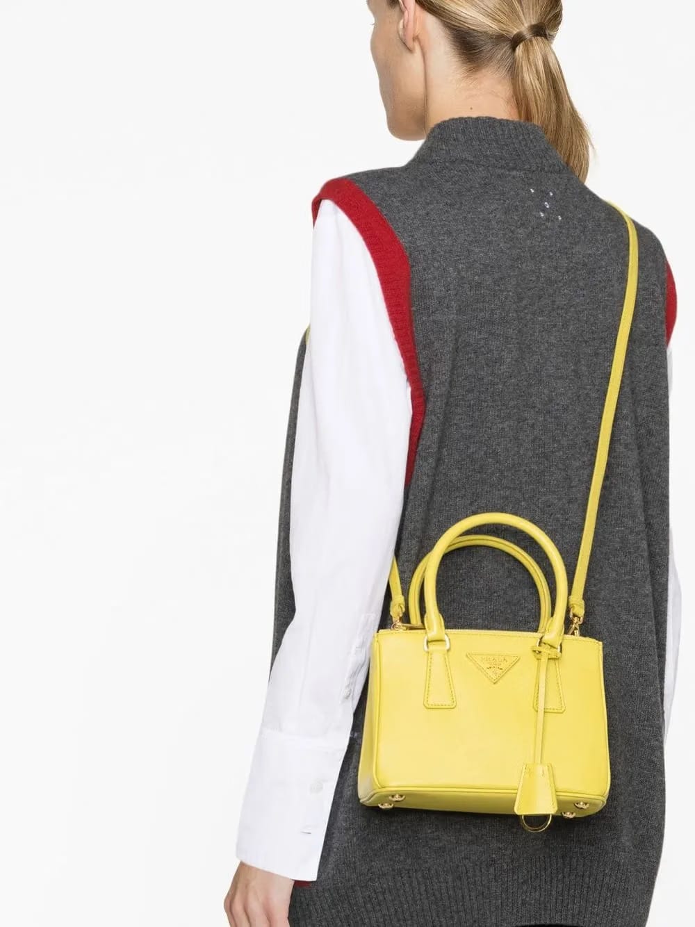 mini Galleria saffiano leather bag