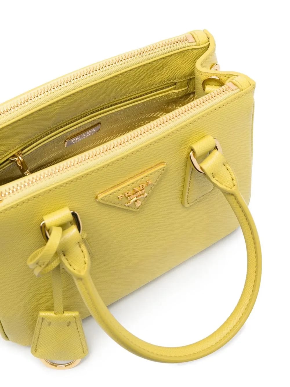 mini Galleria saffiano leather bag