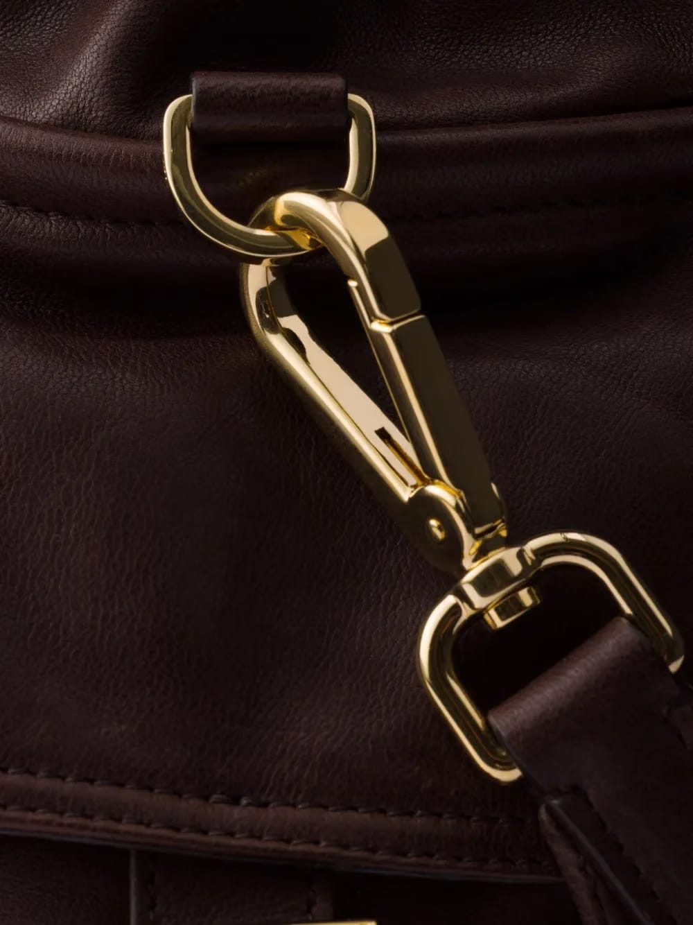 medium Explore leather backpack