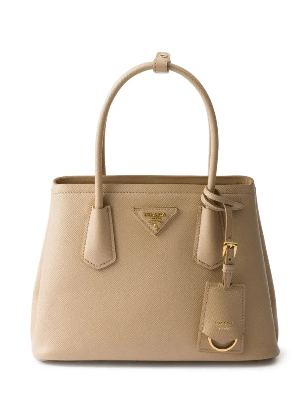 small Double Saffiano tote bag