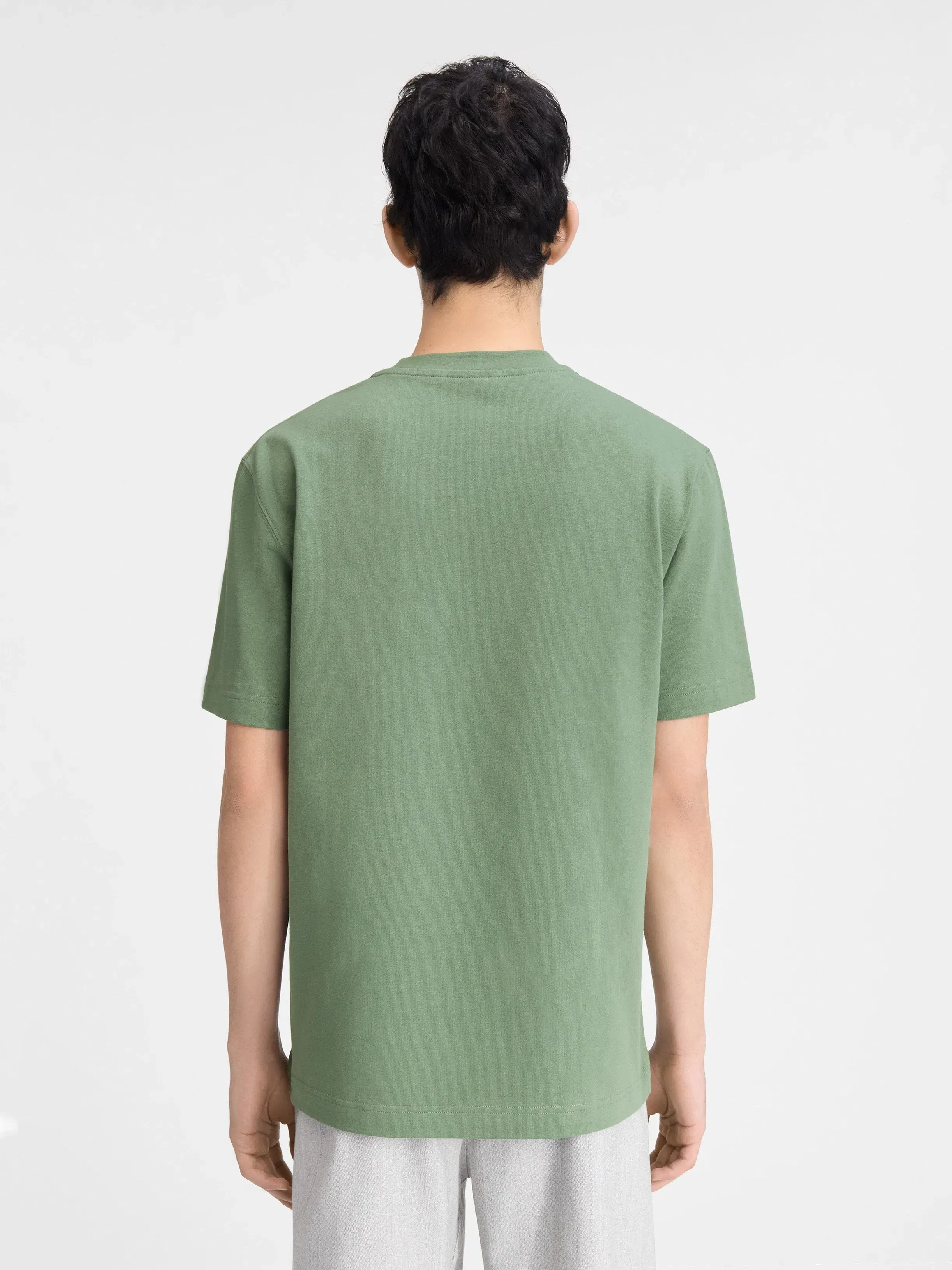 Jacquemus Le Gros Grain Logo T-Shirt Green