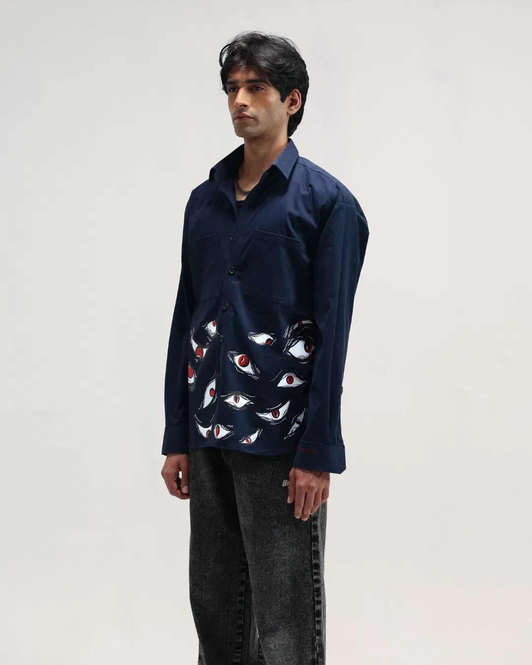THE ALL SEEING FEAR OVERSIZED SHIRT