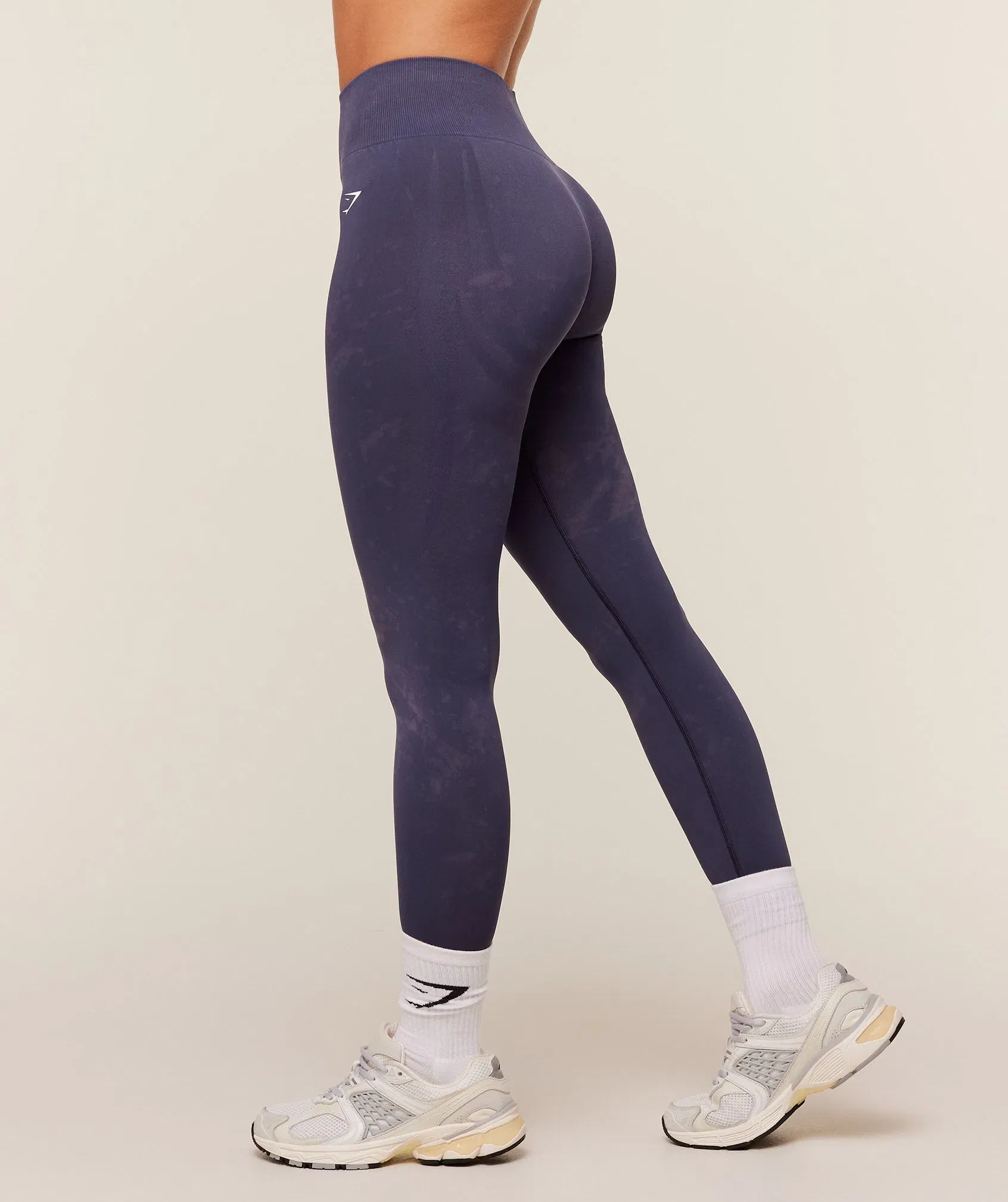 Gymshark Washed Leggings - GS Midnight Purple/WASH