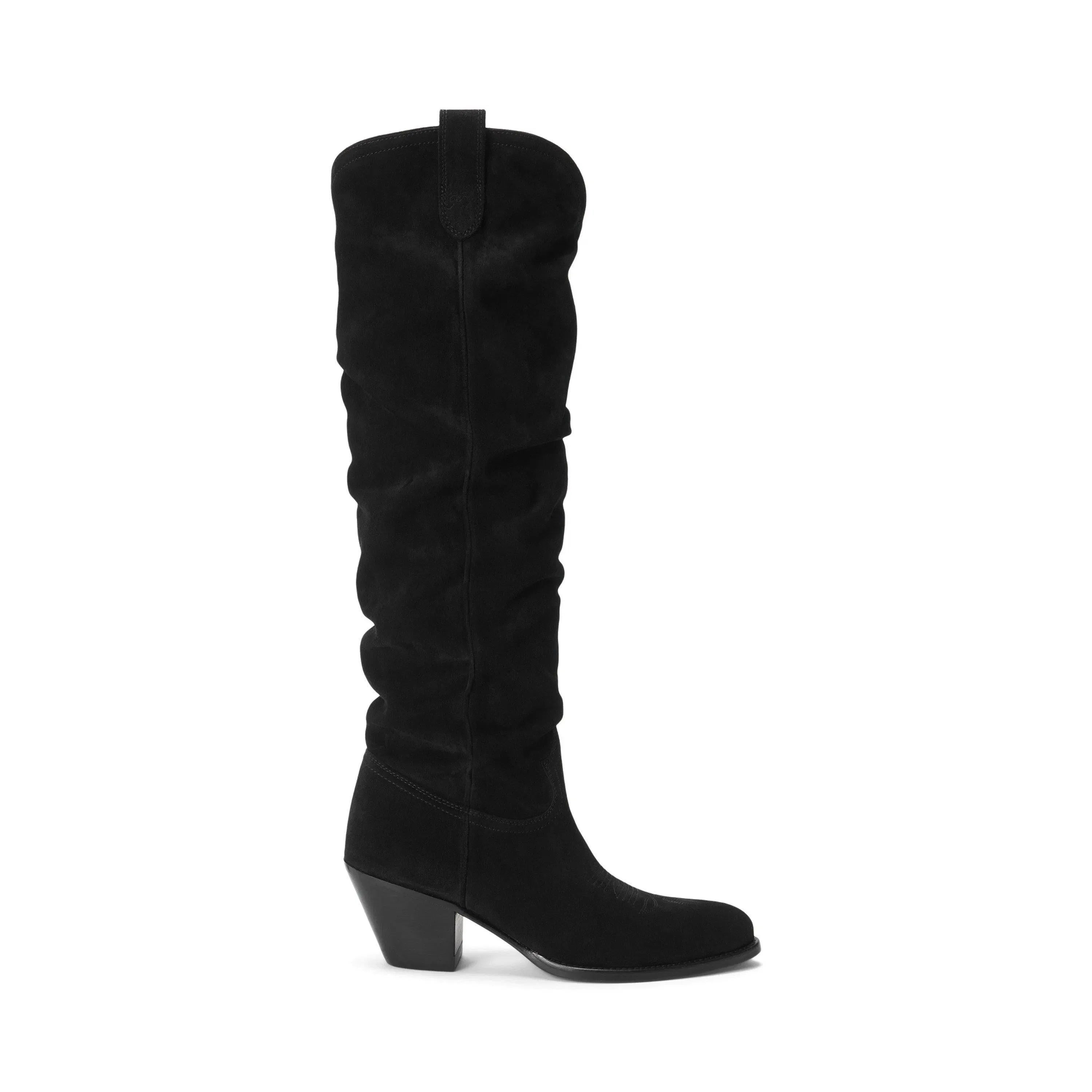 Slouch Knee High Boots