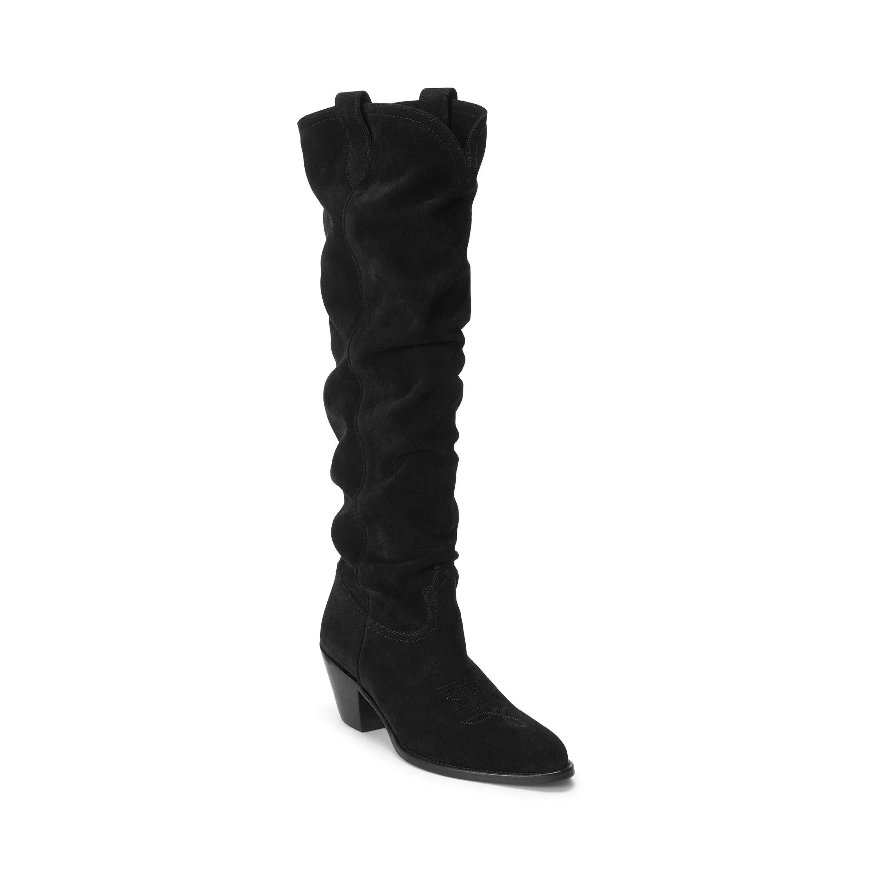 Slouch Knee High Boots