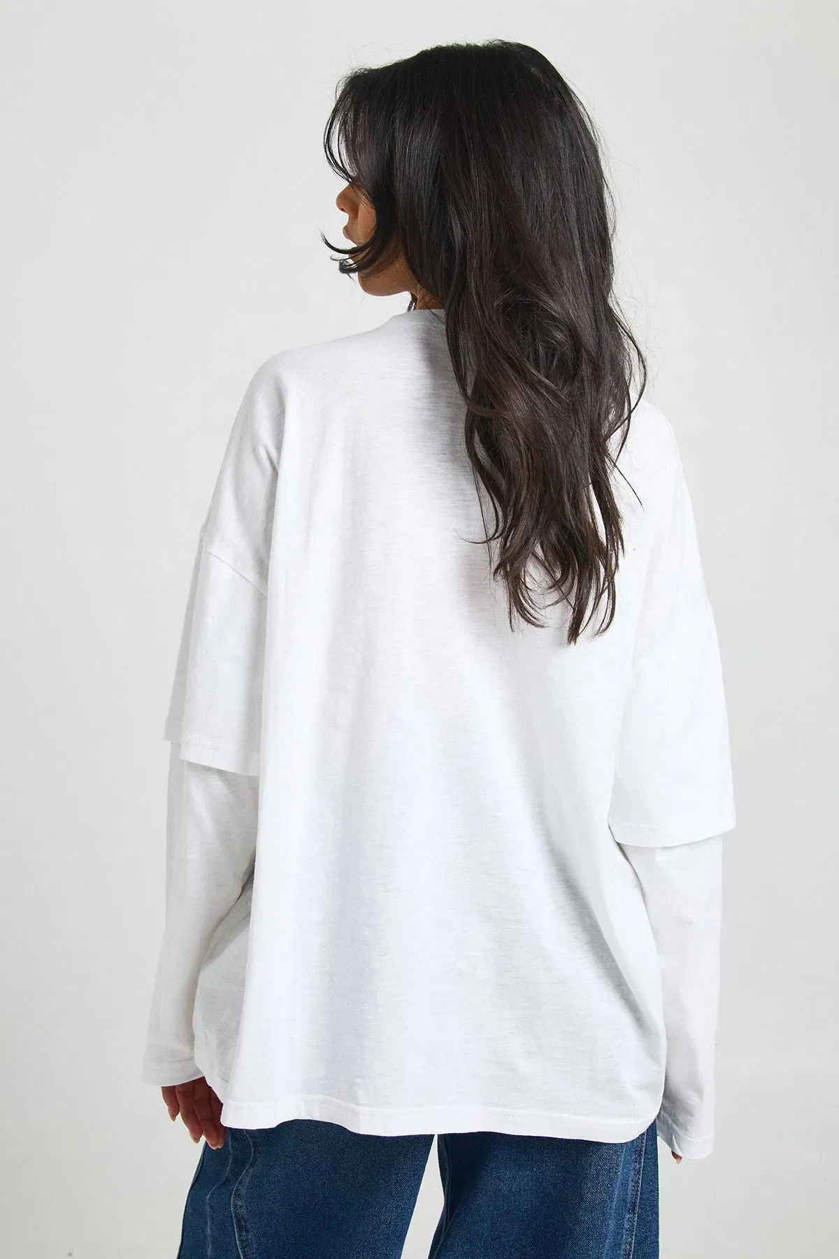 Copenhagan Printed Double Long Sleeve T-shirt