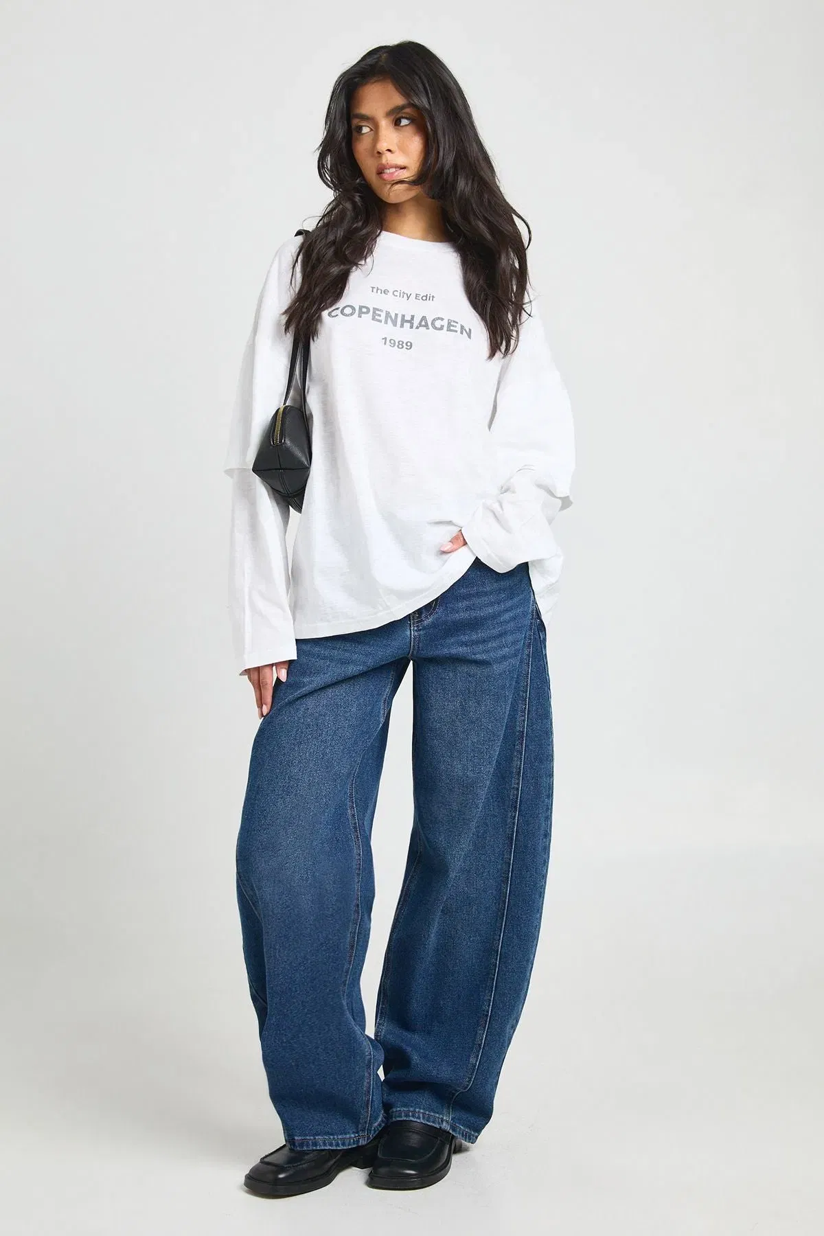Copenhagan Printed Double Long Sleeve T-shirt