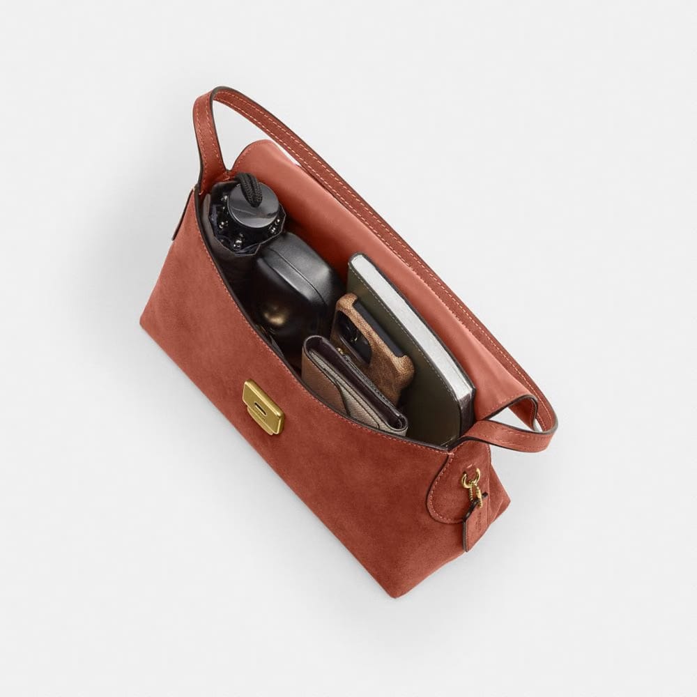 Coach Chelsea Shoulder Bag 30 Brass Clay