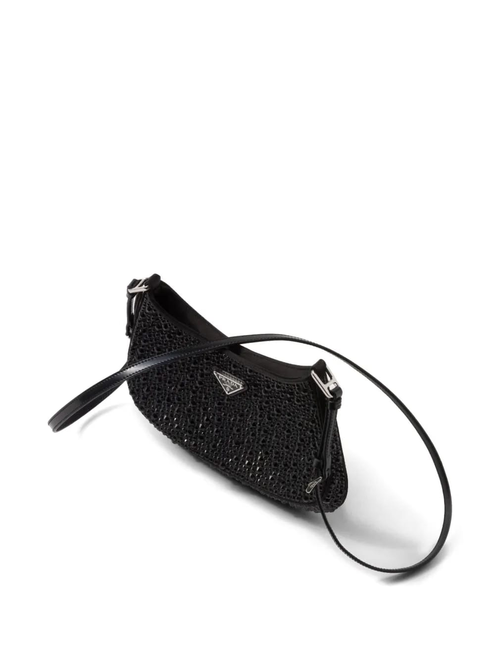 Cleo crystal-embellished shoulder bag