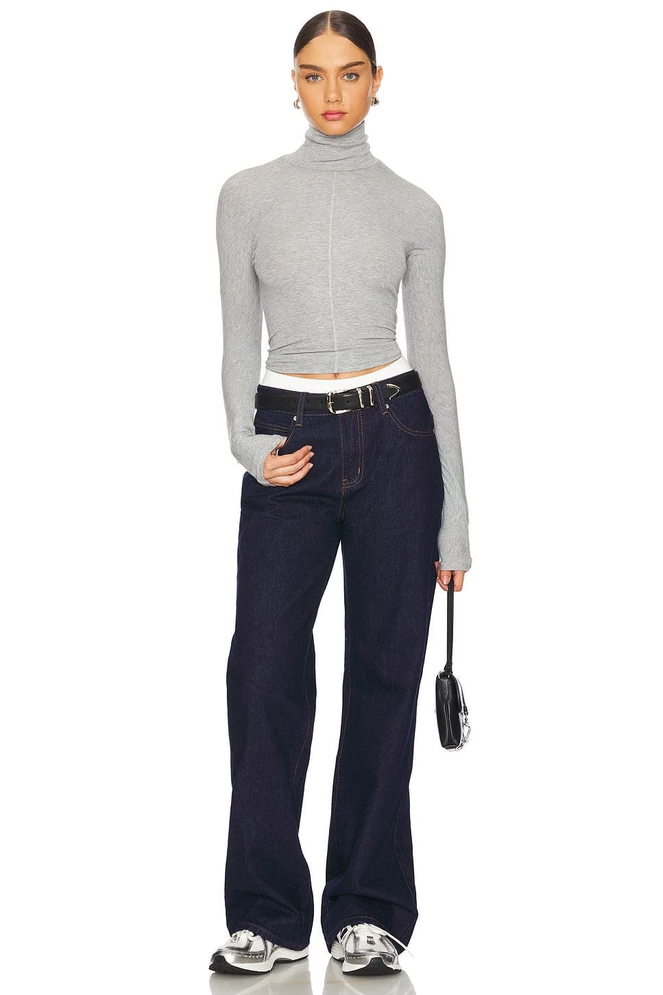 superdown Laya Baggy Jean in Dark Wash