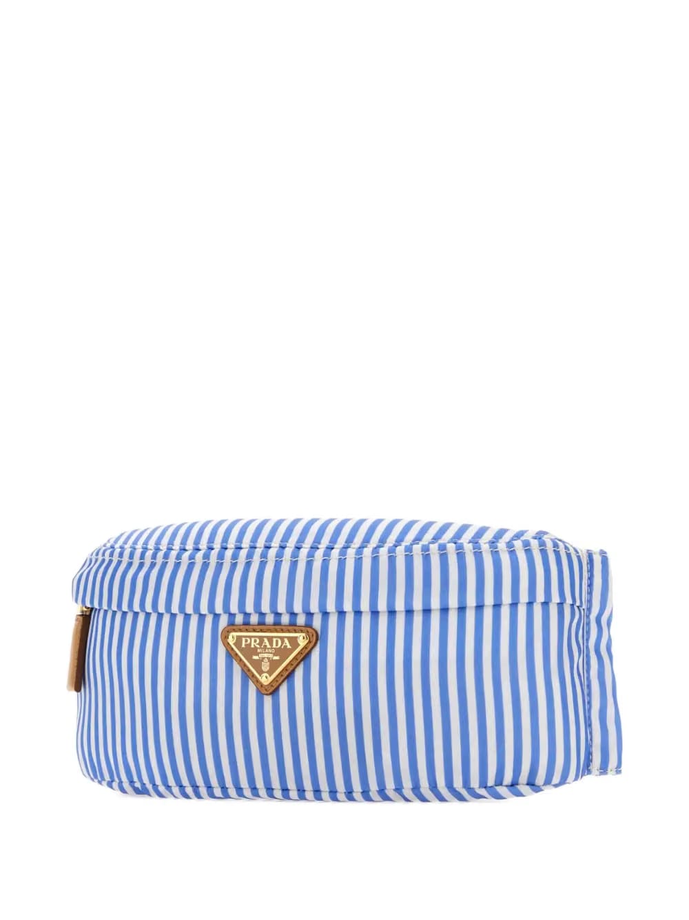 striped belt bag