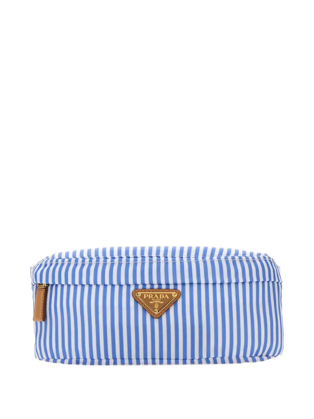 striped belt bag
