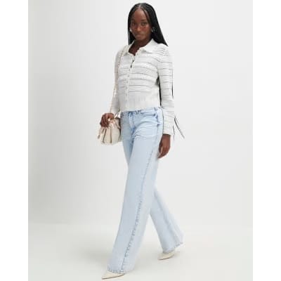 White Daisy Cardigan