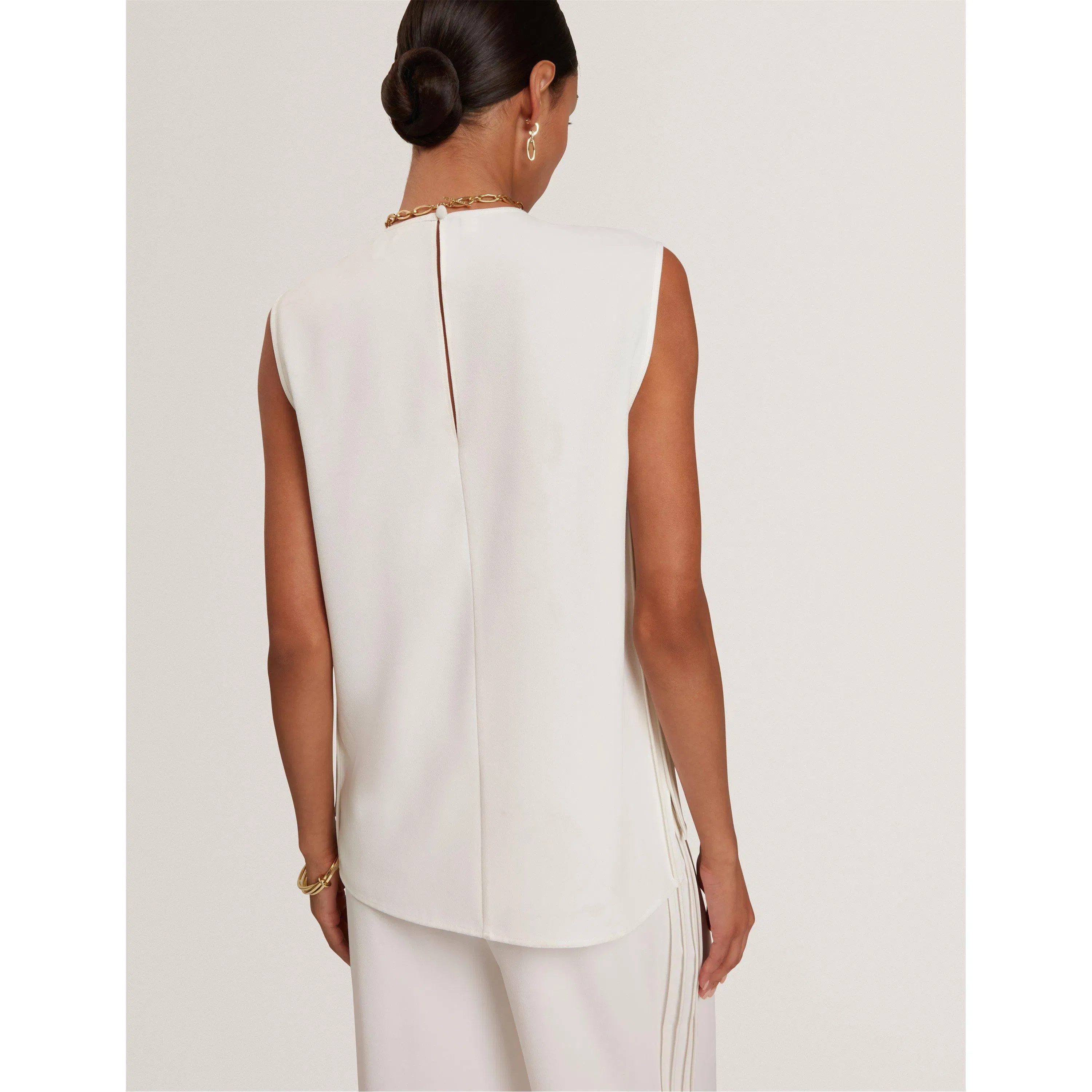 Woven Sleeveless Shirt
