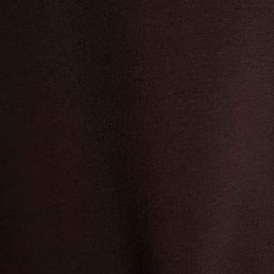 Brown Premium Short Sleeve Oversized T-shirt