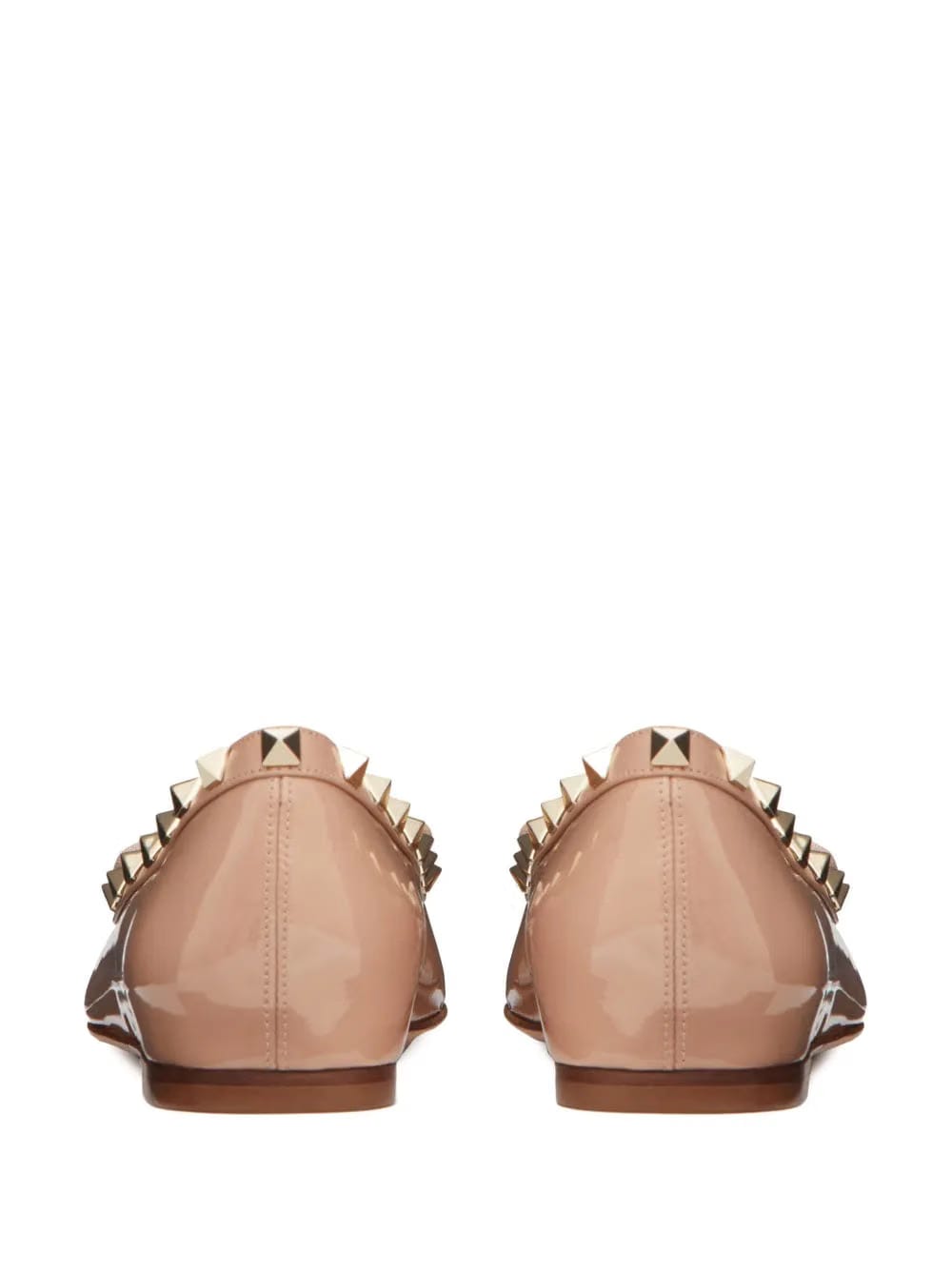 Rockstud Ballerina Shoes – Light Pink