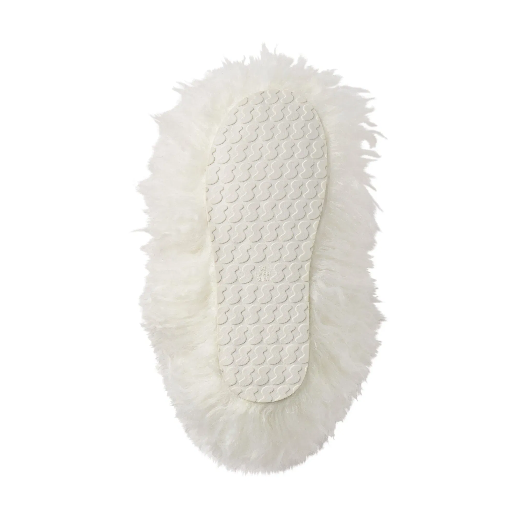 FAUX FUR SHAGGY BOOT | MARBLE