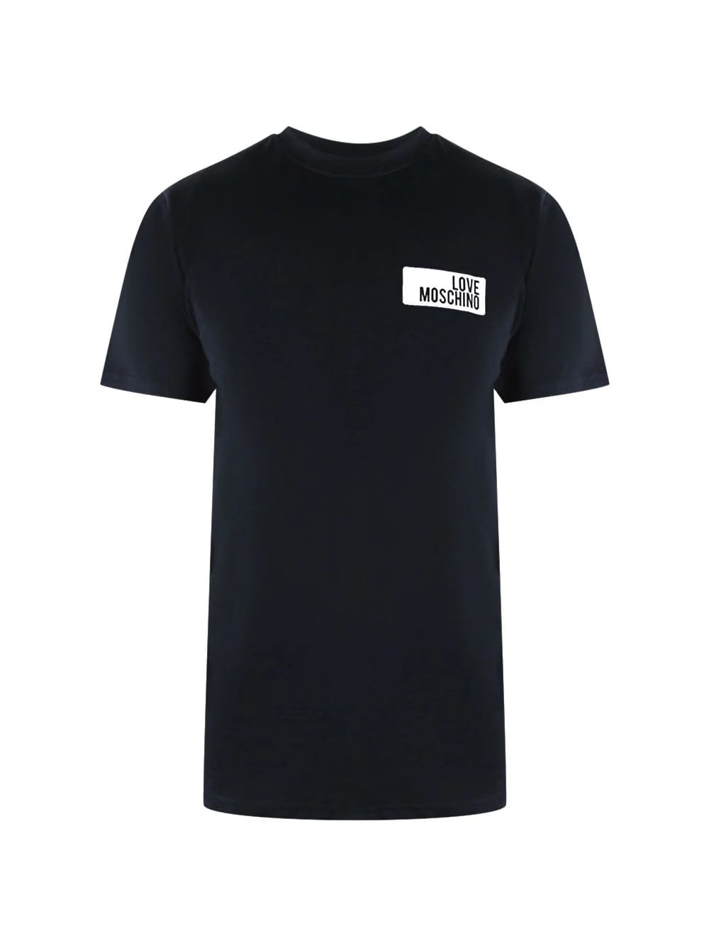 Love Moschino Logo Black T-Shirt