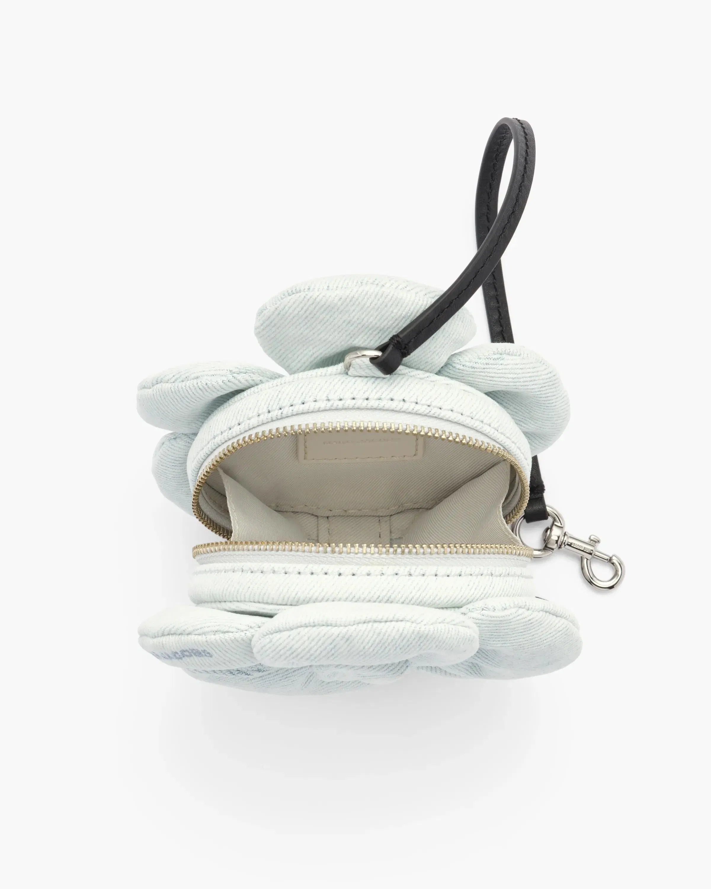 The Daisy Denim Pouch Bag Charm