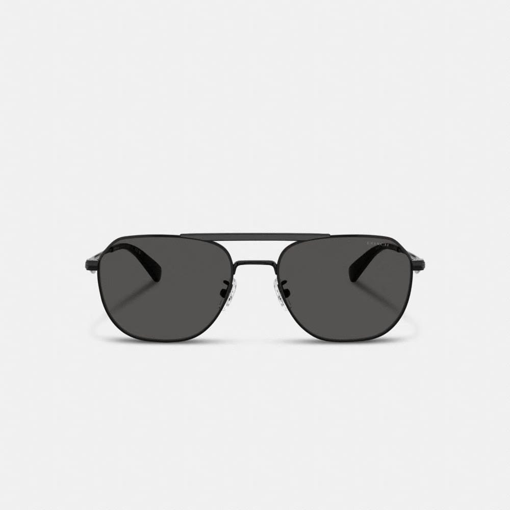 C Hardware Metal Navigator Sunglasses