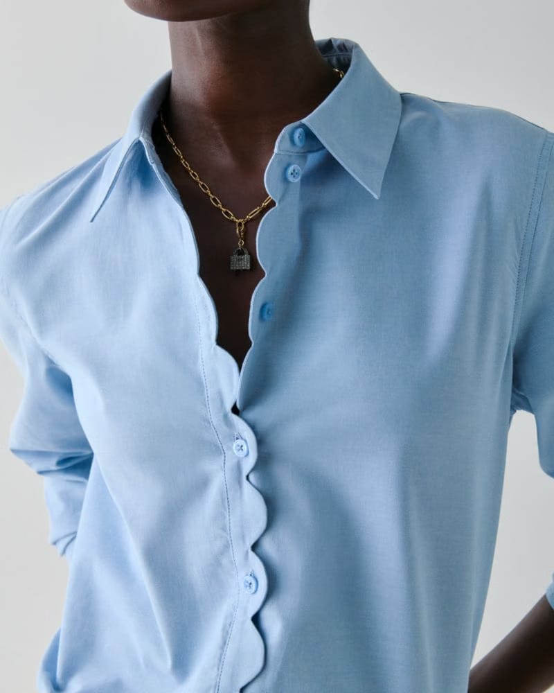 Oxford Scallop Shirt