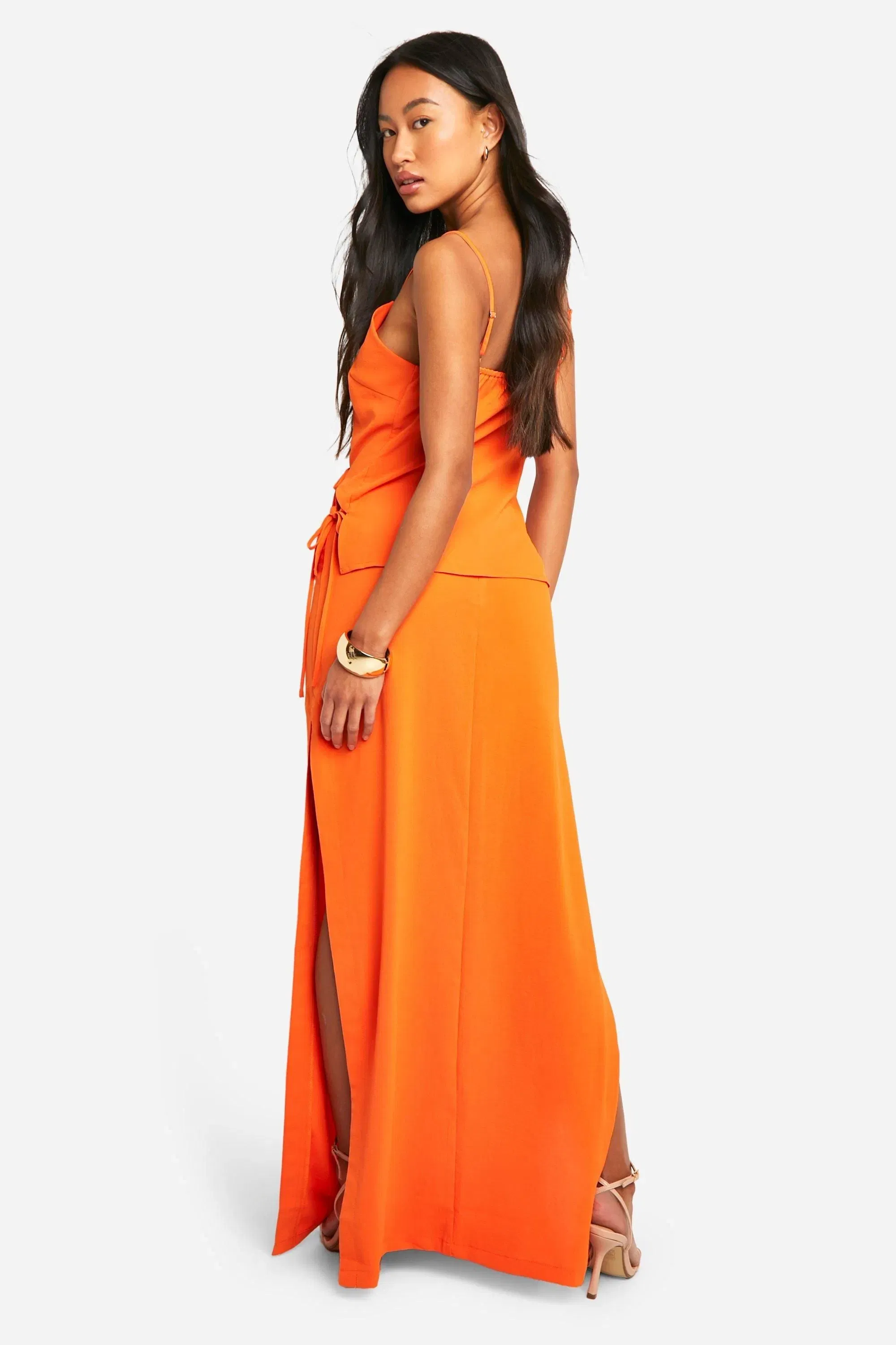 Side Split Maxi Skirt