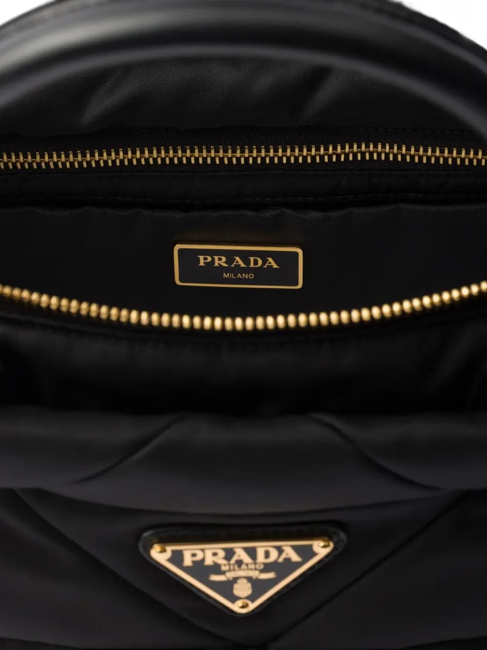 medium Re-Nylon padded tote bag