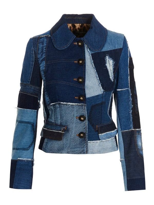 Dolce & Gabbana Patchwork denim jacket