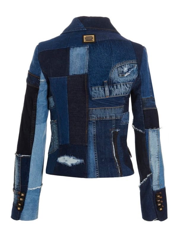 Dolce & Gabbana Patchwork denim jacket
