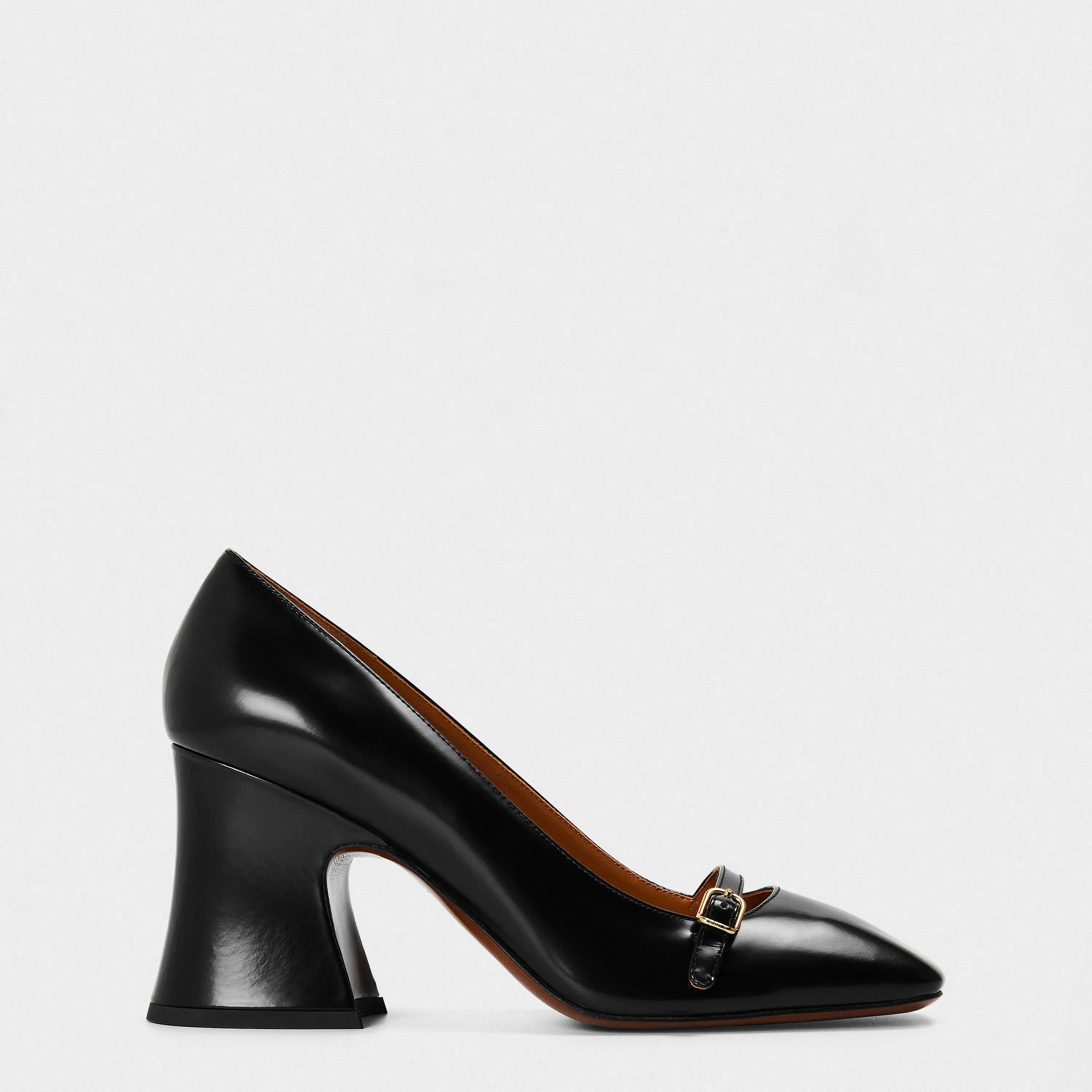 Janis Buckle Fastening Cushioned Mary Janes