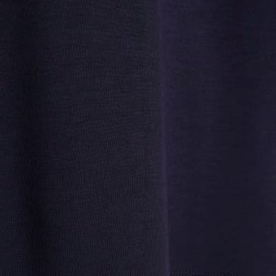 Navy Premium Short Sleeve Oversized T-Shirt