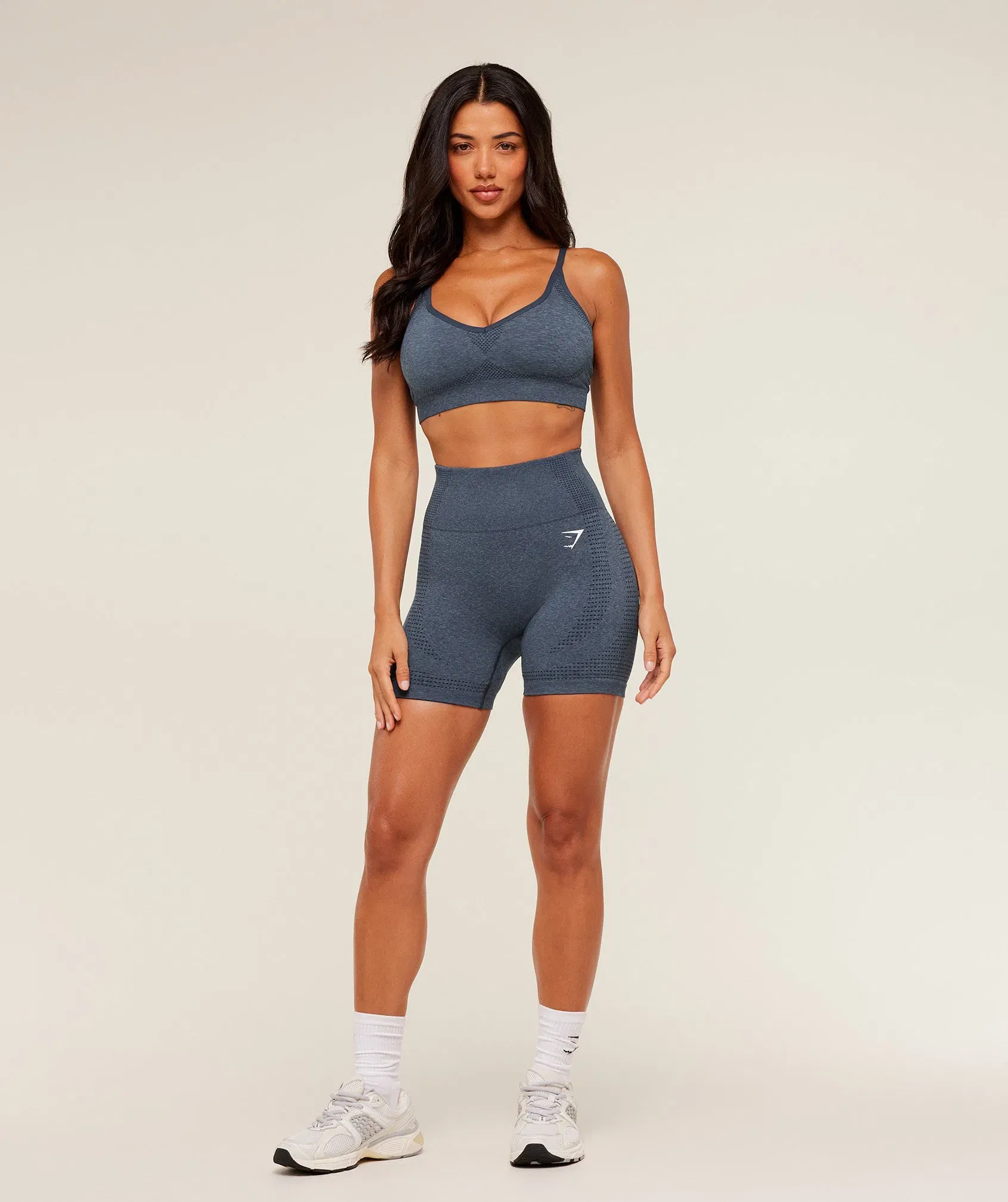Gymshark Vital Shorts - GS Stealth Blue/ Marl