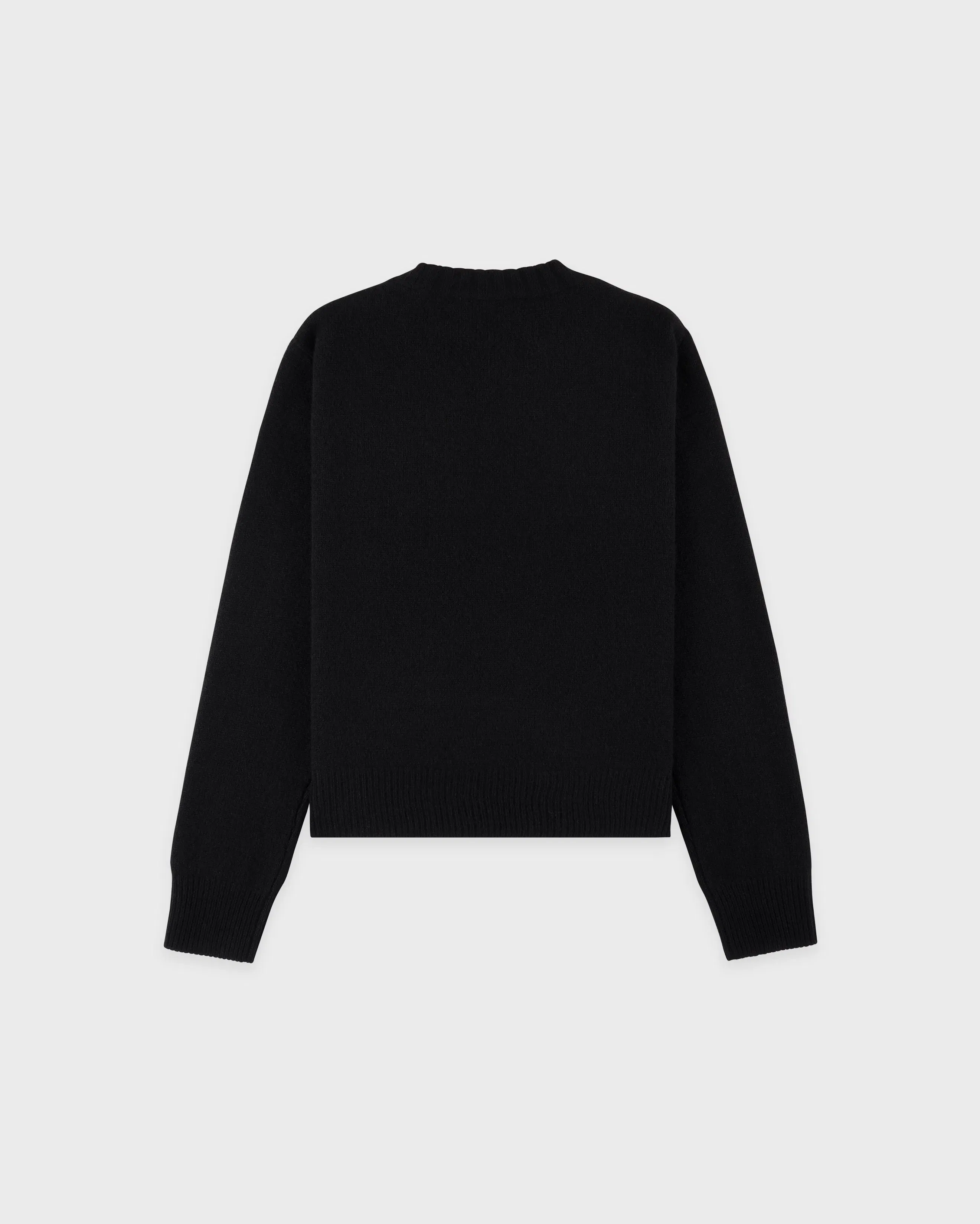 SRC Cashmere Sweater - Black/White