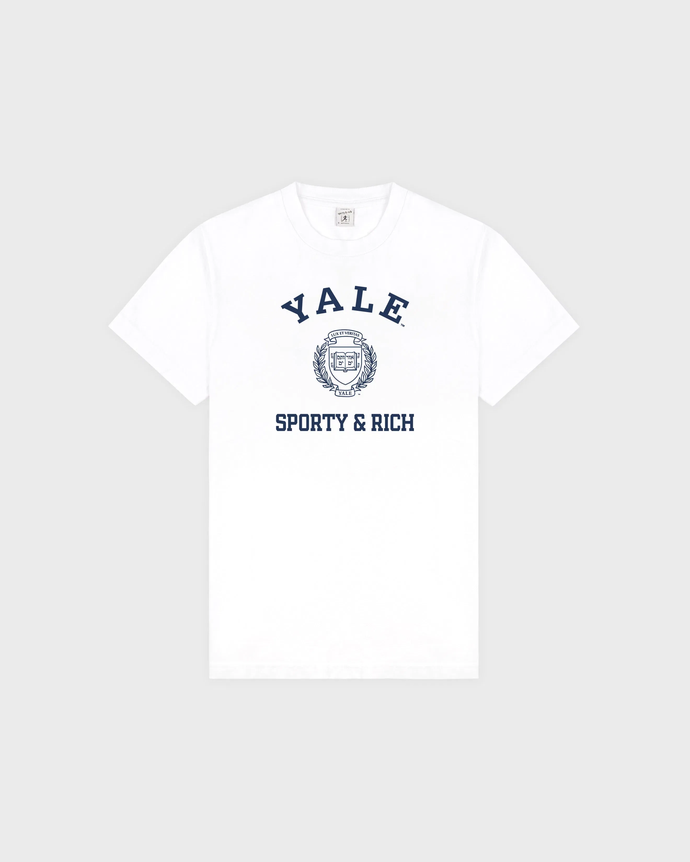 Veritas T-shirt - White/Navy