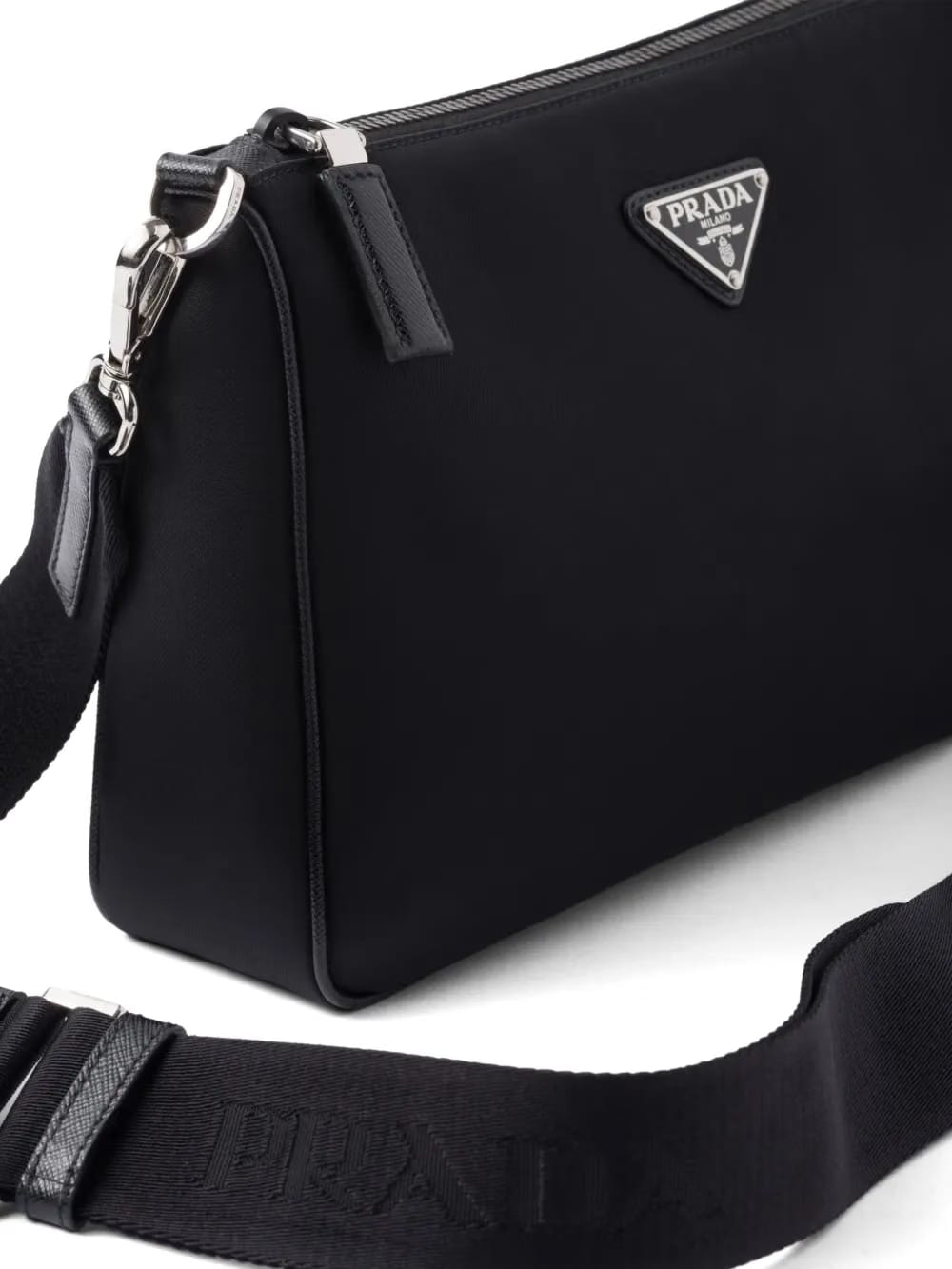 Re-Nylon messenger bag
