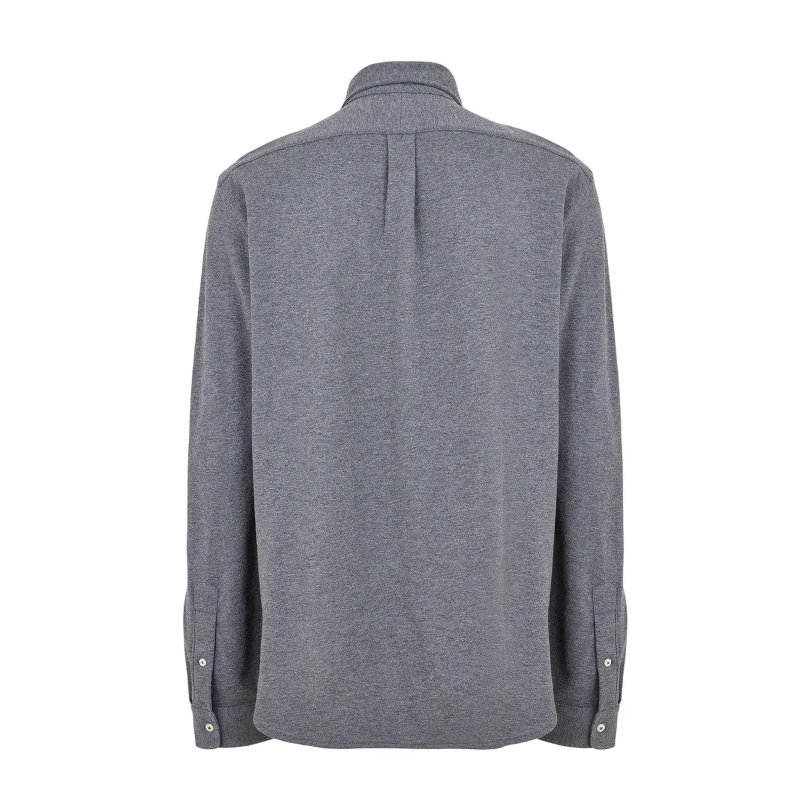 Slim Fit Button-Down Plain Shirt