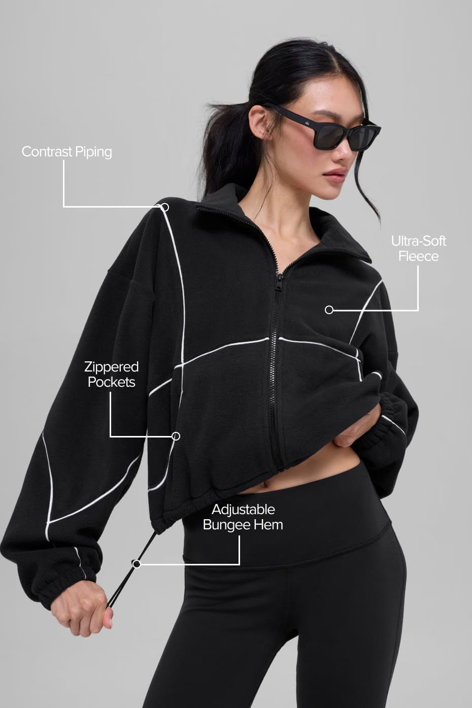 Polar Fleece Game Time Full Zip Jacket