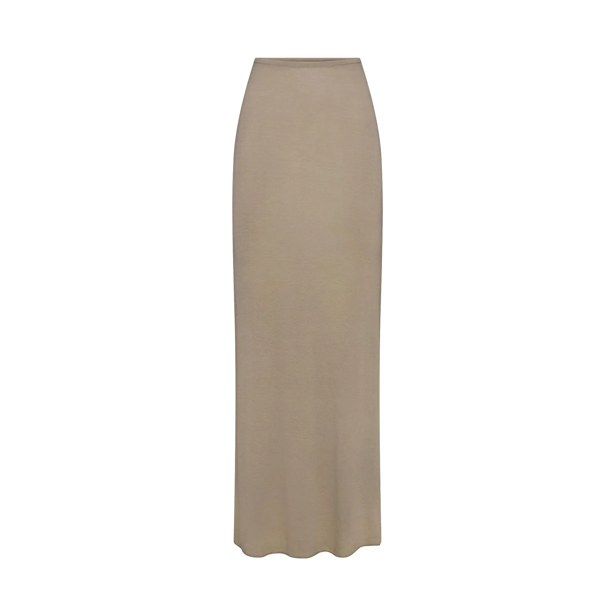 SHEER MODAL LONG SKIRT | DUNE