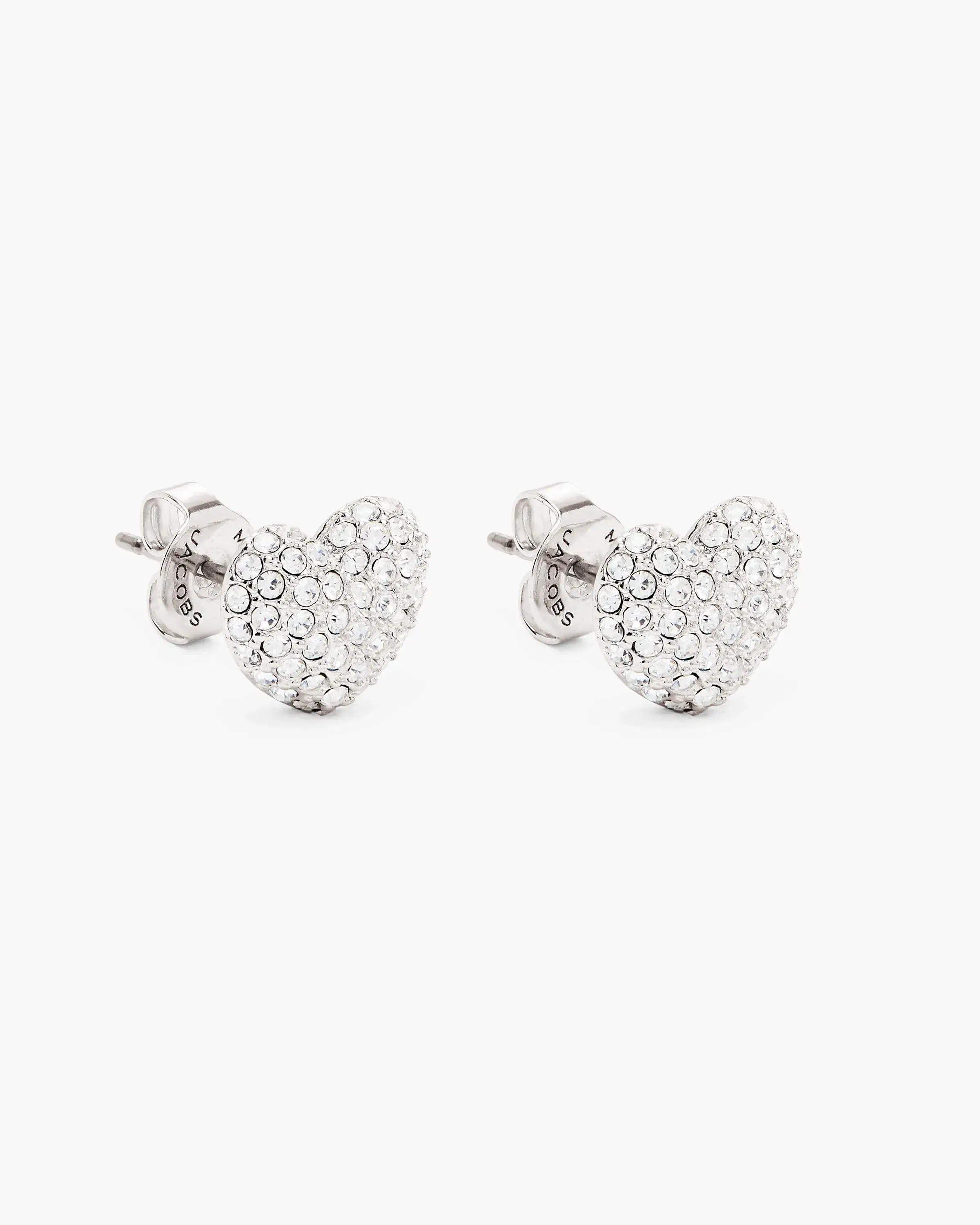 The Heart Pave Earrings