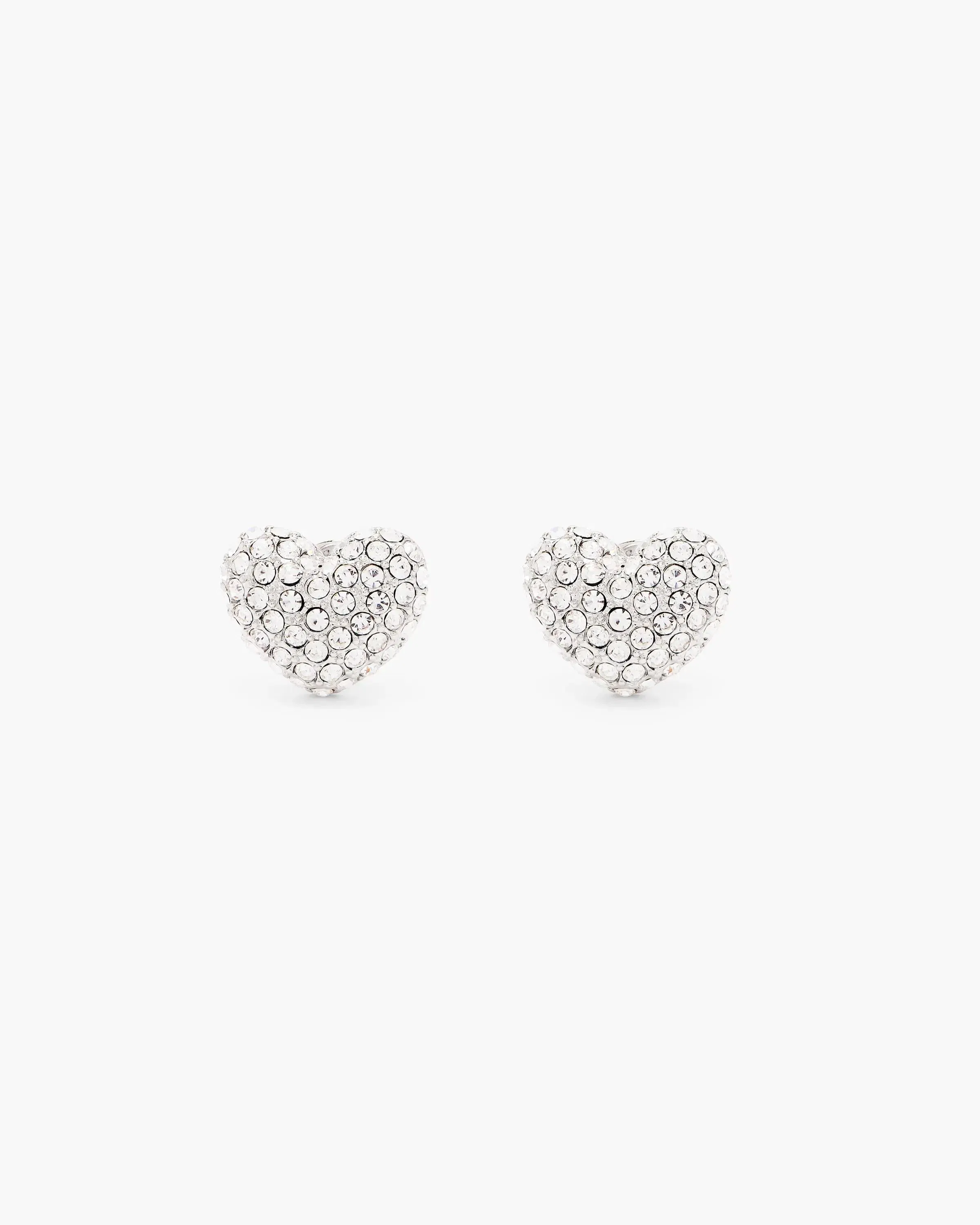 The Heart Pave Earrings