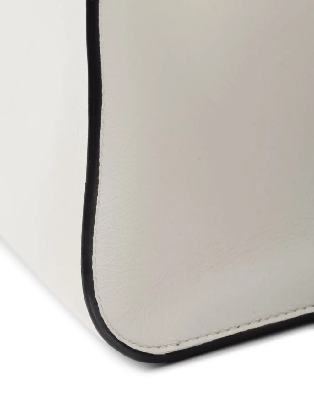 medium logo-stamp leather tote bag