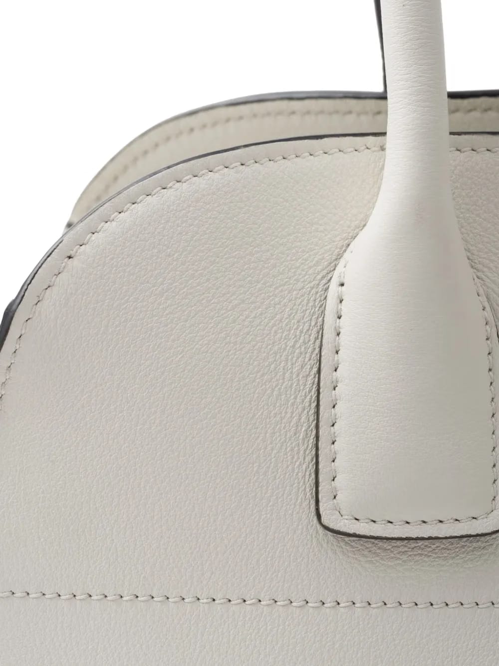 medium logo-stamp leather tote bag